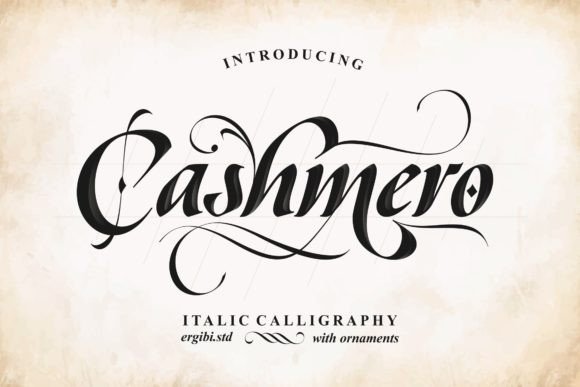Cashmero Font for Modern Campaigns