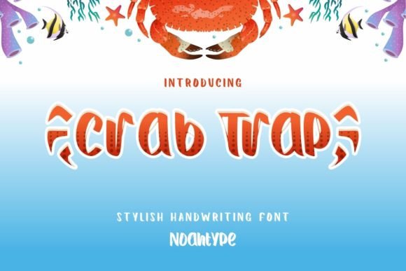 Crab Trap: The Playful Handwriting Font for Bold Campaign Visuals