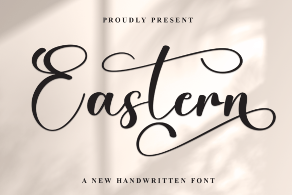 Eastern Font for Handmade and Commercial Projects