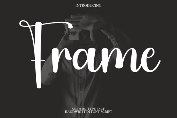 Frame Font for Modern Web Design