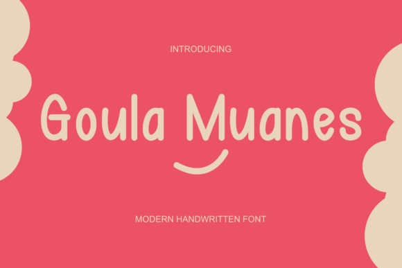 Goula Muanes Font for Digital Marketing and Branding