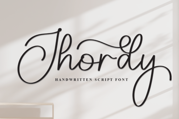 Jhordy: A Stylish Script Font for Business Branding
