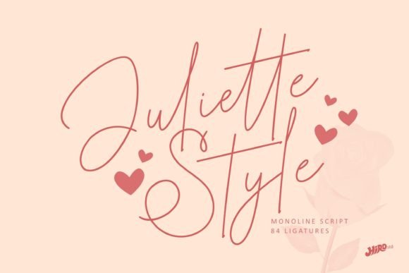 Juliette Style Font for Elegant Web Design
