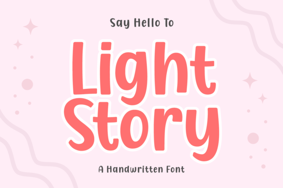 Light Story: A Handwritten Typeface for Editorial Design