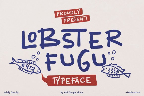 Lobster Fugu Font for Business Branding