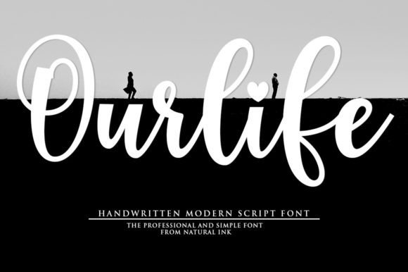 Ourlife Typeface: Elevating Editorial Design with Handwritten Elegance