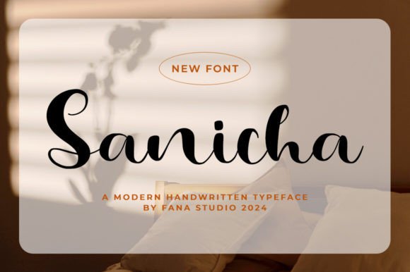 Sanicha: A Handwritten Font for Modern Branding