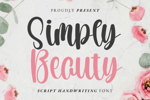 Simply Beauty Script Font for Handmade Creations