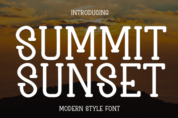 Summit Sunset for Branding: A Designer's Journey