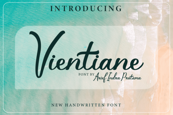 Testing Vientiane: A Script Font for Modern Web Design
